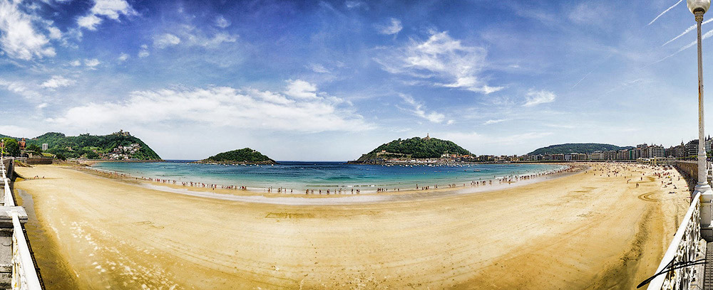 10 самых красивых пляжей Испании. Пляж Ла Конча