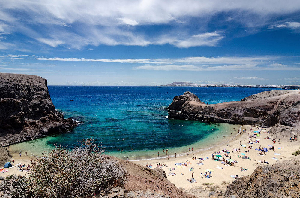 10 самых красивых пляжей Испании. Пляж Папагайо