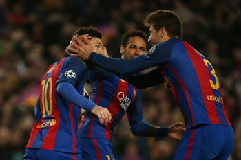 «Барселона» вышла в четвертьфинал Лиги чемпионов забив ПСЖ шесть мячей