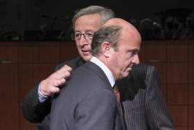 Президент EU и министр экономики Испании