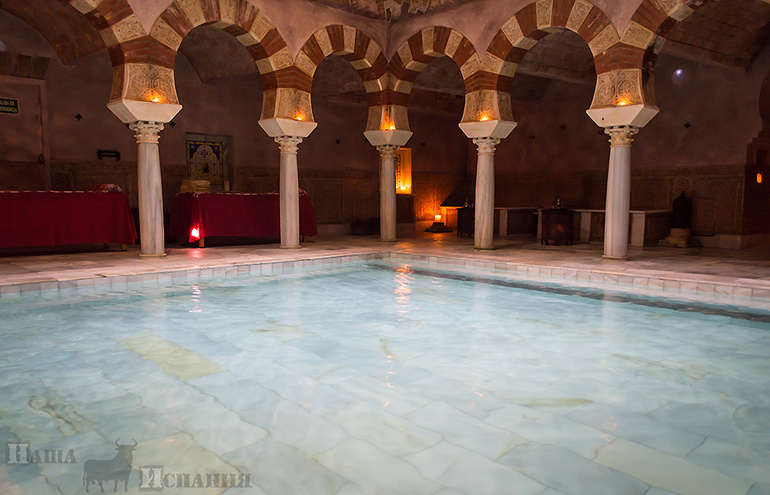 Арабские бани - Hammam al Andaluz в Кордобе 