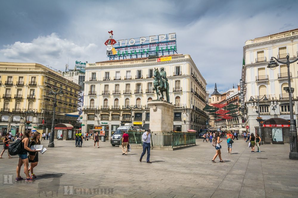 Площадь Пуэрта дель Соль. 10 самых разочаровывающих достопримечательностей Испании