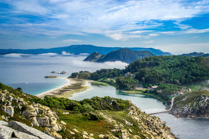 Родас (Playa de Rodas) на островах Сиес 