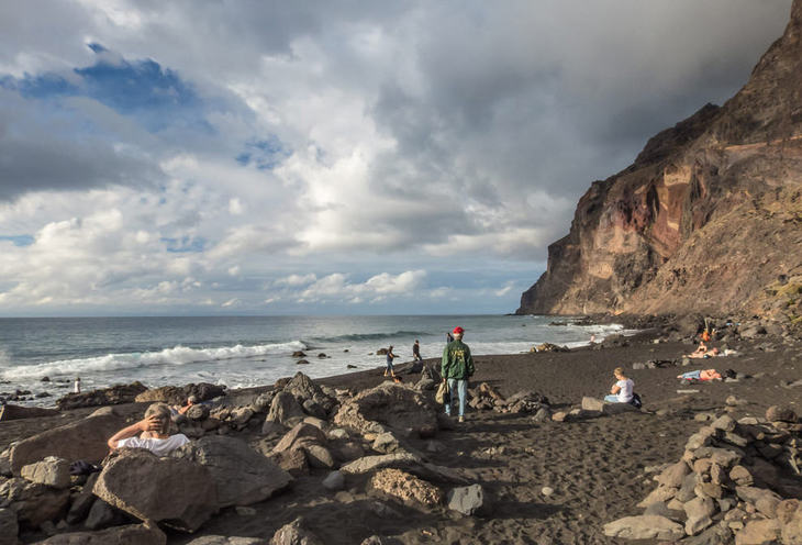 Пляж Инглес  (Playa del Inglés), остров Ла Гомера 